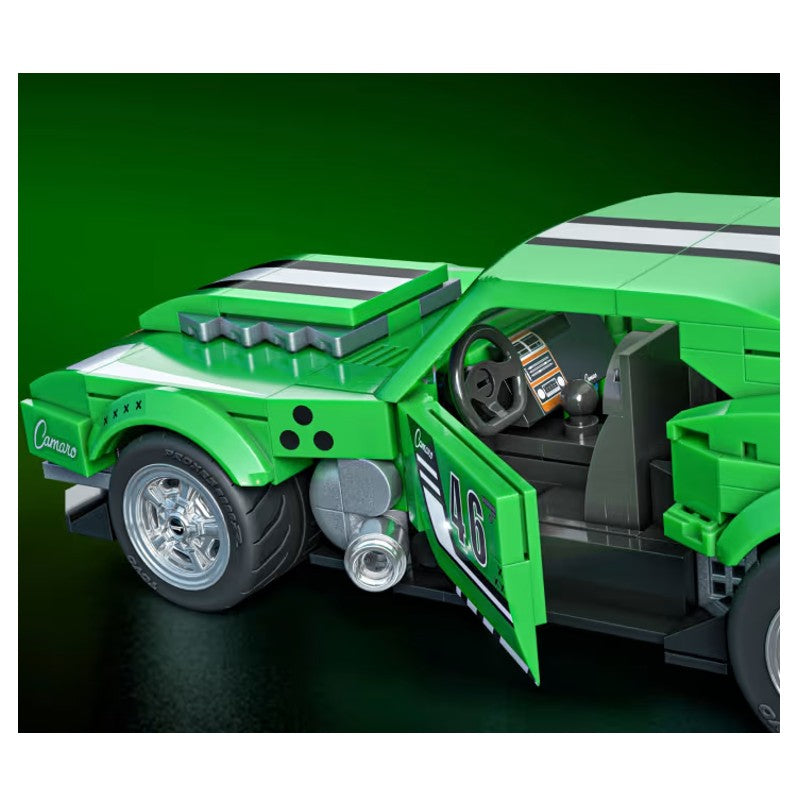 Hot Wheels Brick Shop Speed Custom 68 Camaro - Mattel