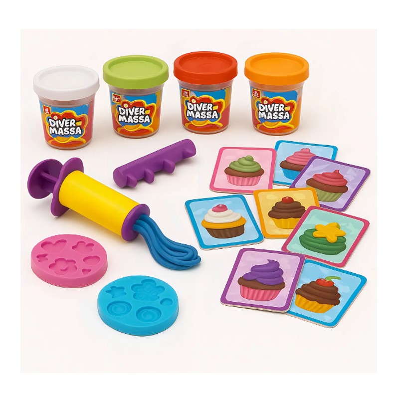 Maletinha Fábrica de Cupcake - DiverToys