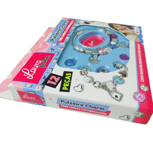 Kit Pulseira Charm Infantil Laura Fashion - Shiny Toys