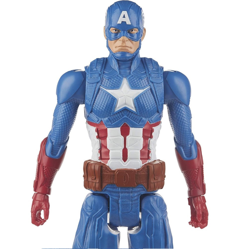 Boneco Articulado Capitão América Titan Hero 30cm - Hasbro