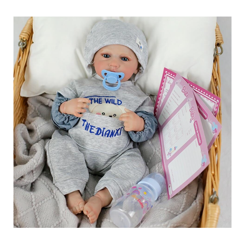 Boneca Bebê Reborn Laura Baby Oliver - Shiny Toys