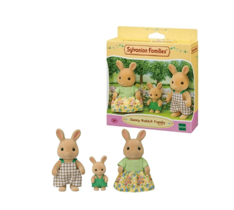 Sylvanian Families - Família Coelhos Raio De Sol