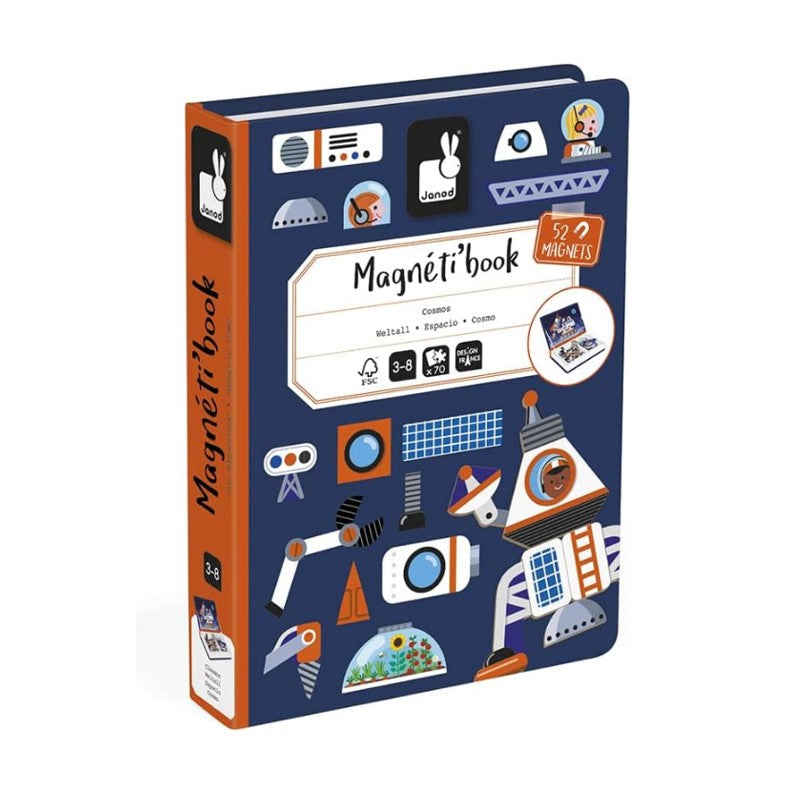 Livro Magnético Viagem ao Cosmos com 70 Peças - Maped