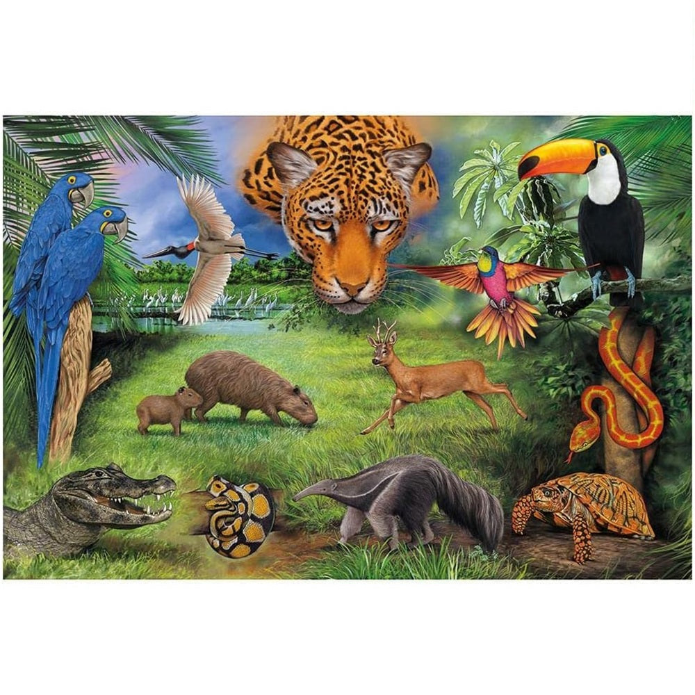 Quebra-cabeça 150 Peças Fauna Brasileira - Grow