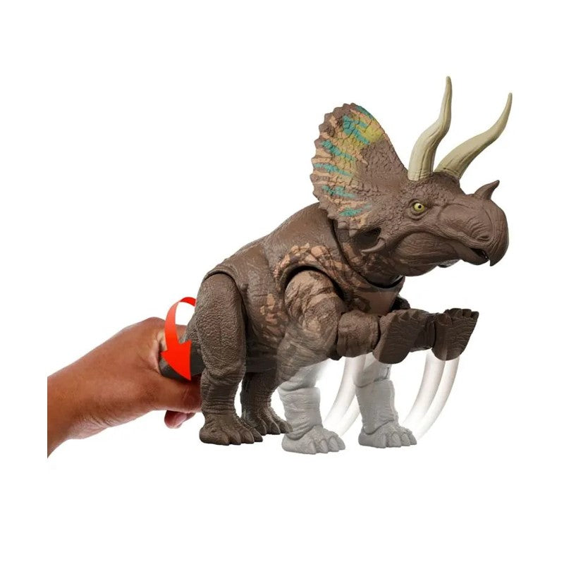 Dinossauro Articulado Gigantic Thrashers 34cm - Mattel