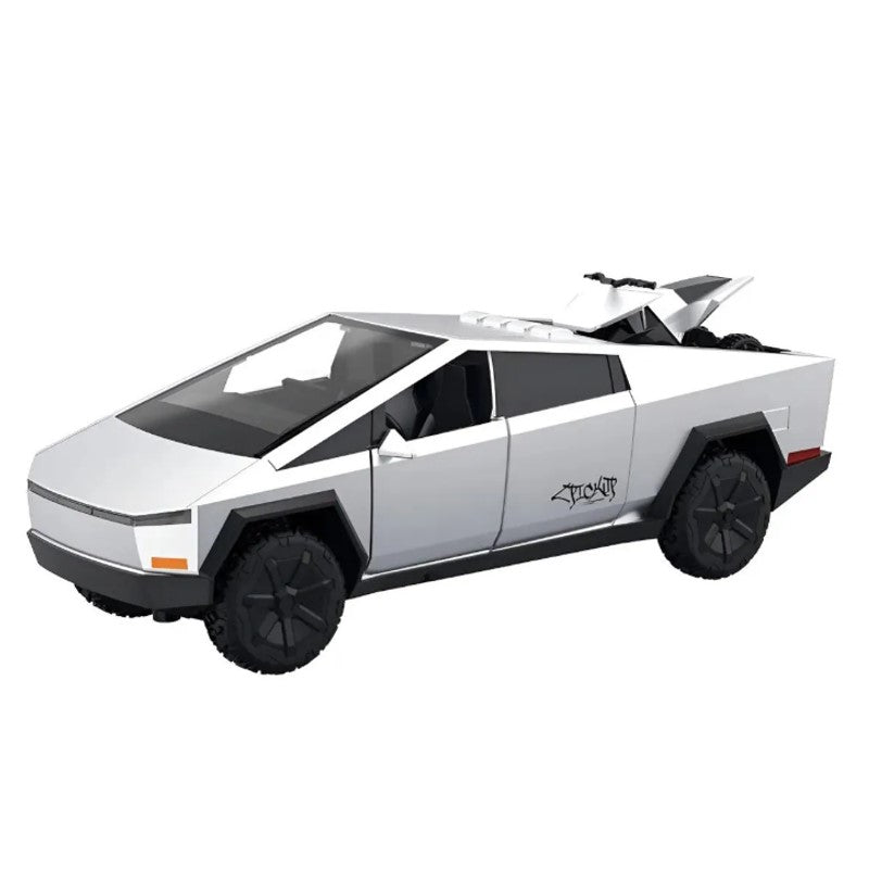 Carro Cybertruck 1:16 com Mini Moto Luz e Som - Brink Center