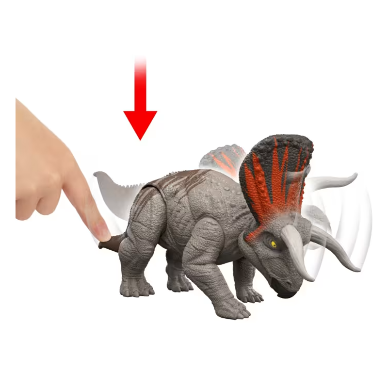 Dinossauro Articulado Strike Attack Jurassic World - Mattel