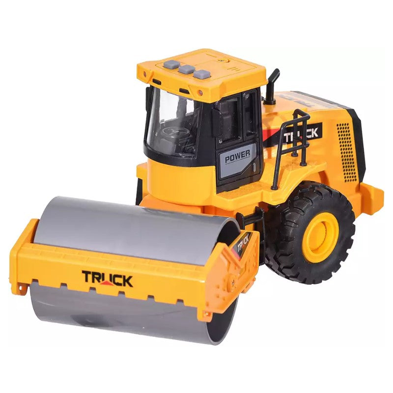 Caminhão Rolo Compactador c/ luz e som a Fricção 1:16 - Brink Center