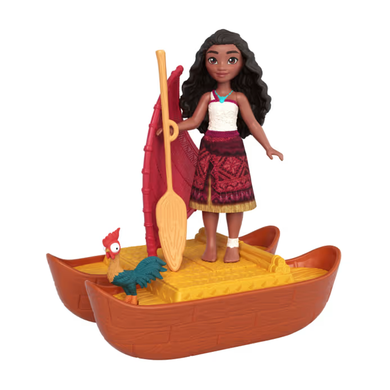 Conjunto Moana e Loto com Acessórios - Mattel