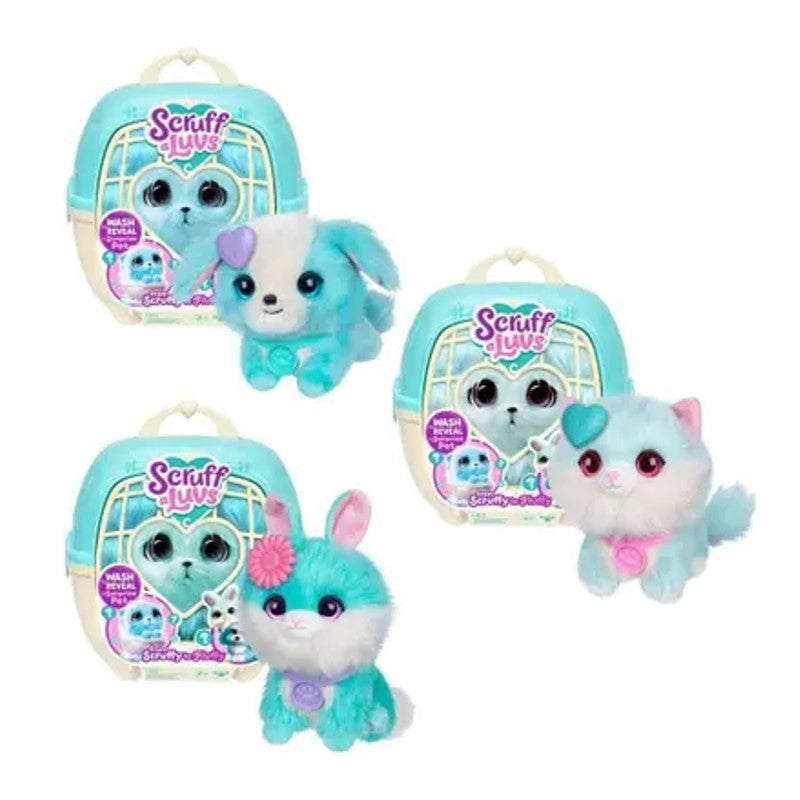 Adotados Scruff A Luvs Surpresa Azul - Fun