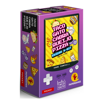 Taco Gato Cabra Queijo Pizza Edição 8-Bit - Papergames