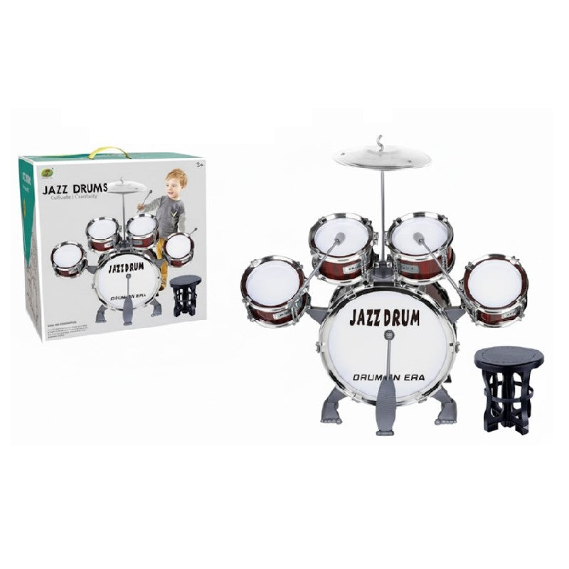 Bateria Infantil Jazz Drums - SHINY TOYS