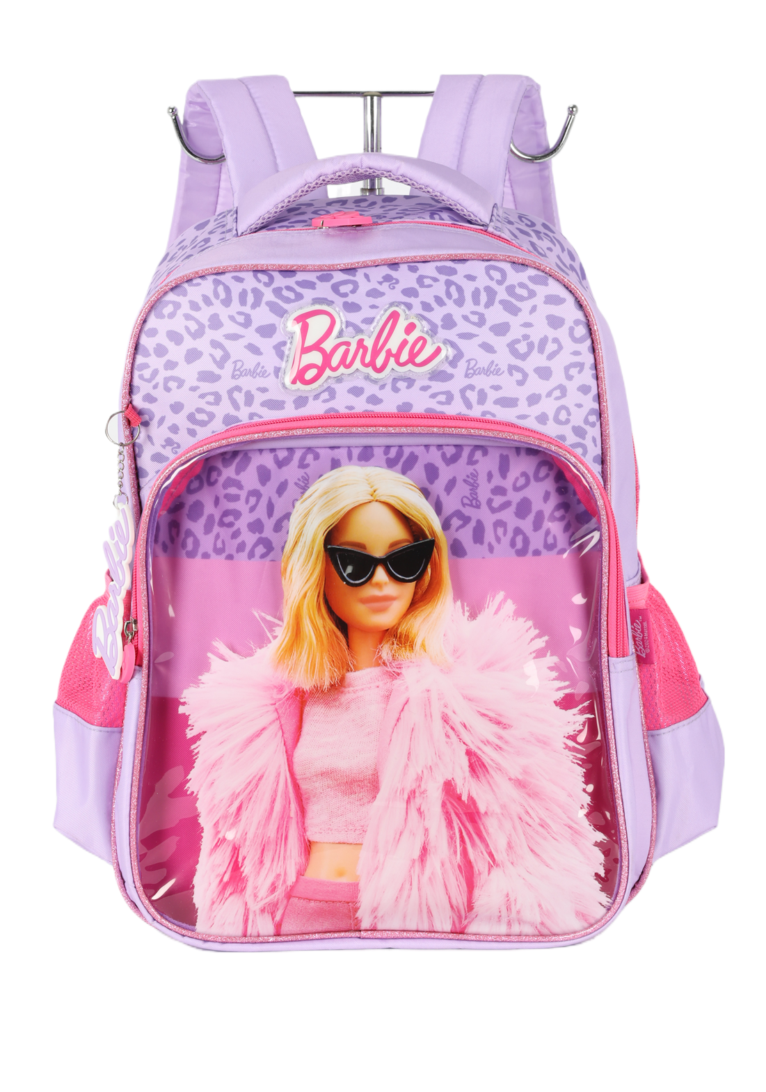 Mochila de Costas Escolar Barbie Fashion Lilás - Luxcel