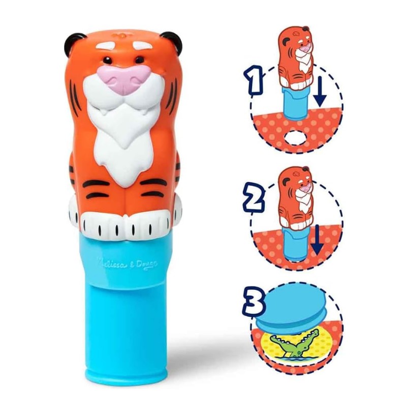 Conjunto Carimbo e Caderno de Tigre - Sunny