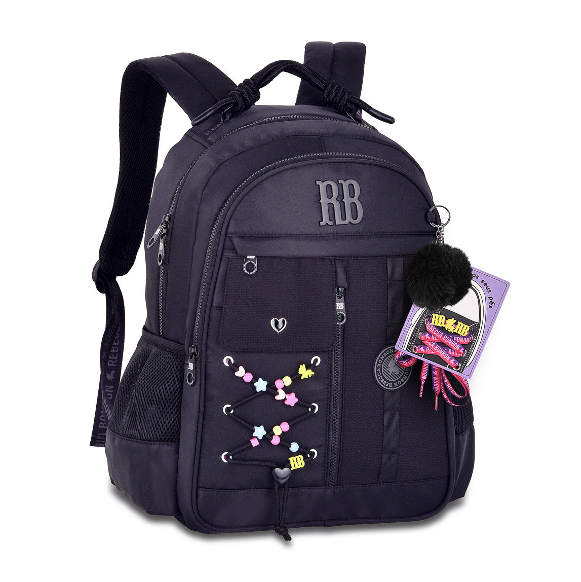 Mochila Juvenil Rebecca Bonbon RB Clio Style Cores Sortidas - Modernidade e Estilo