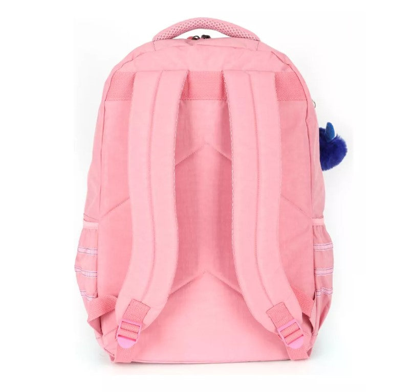 Mochila De Costas Stitch Com Divisão Laptop Juvenil Rosa - Luxcel