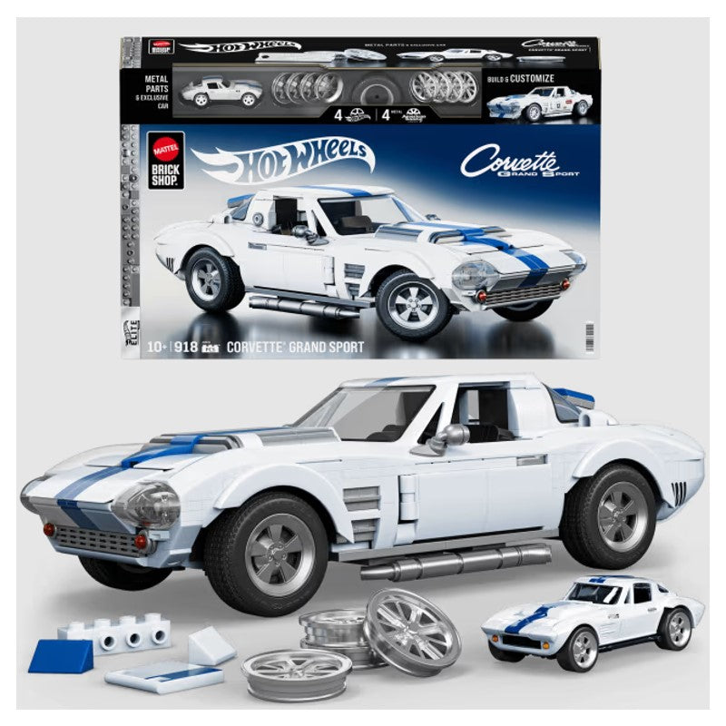 Brick Shop Hot Wheels Corvette Grand Sport - MATTEL