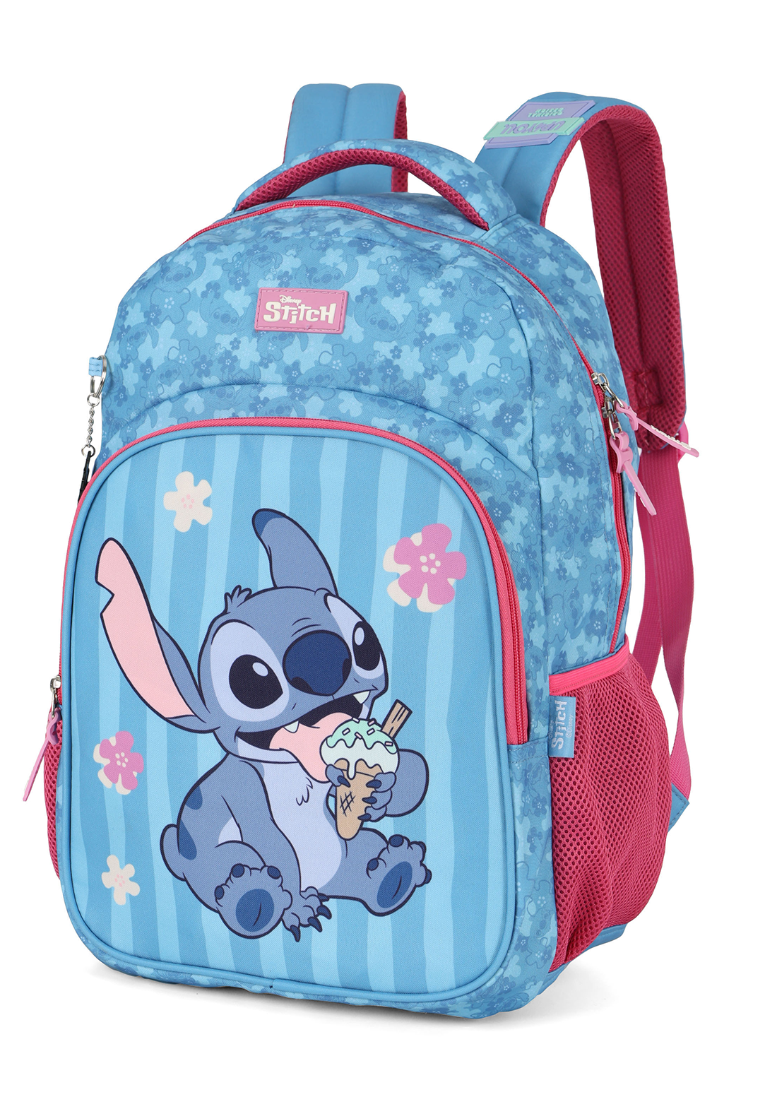 Kit Mochila + Estojo Luxcel Stitch – Sorvete