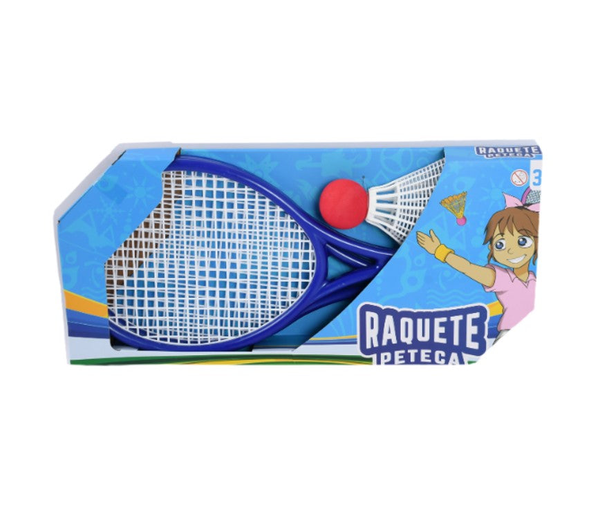 Jogo De Raquetes Infantil Com Peteca