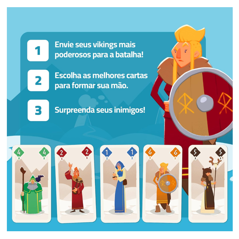 Jogo de Cartas Odin - Papergames