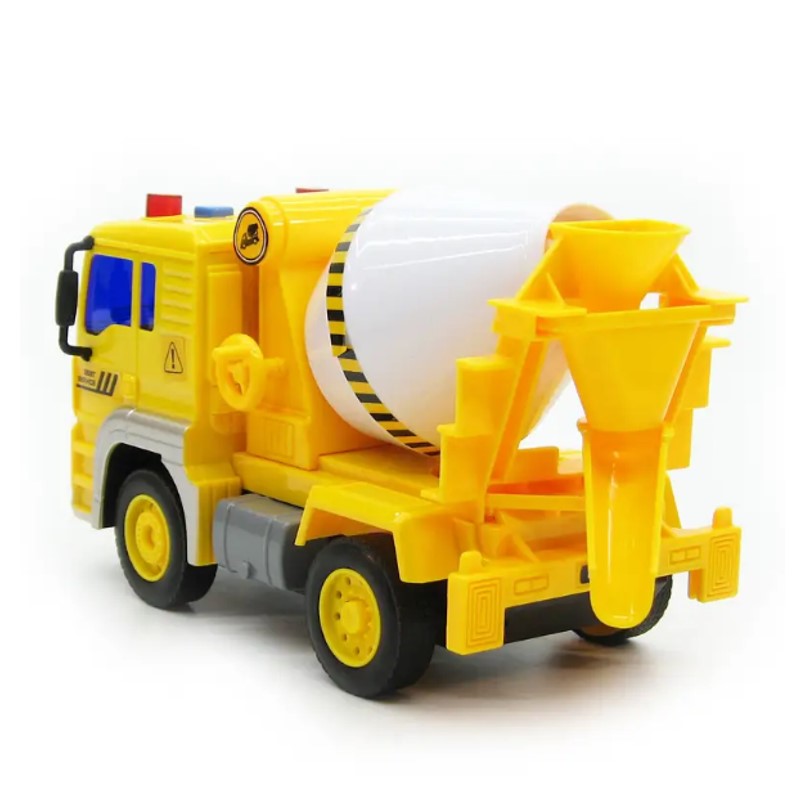 Caminhão Betoneira com Luz e Som 1:20 Fricção - Brink Center