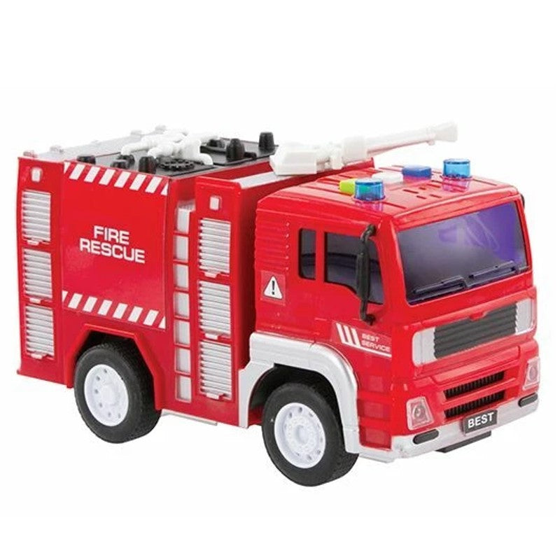 Caminhão Bombeiro com Luz e som 1:20 Fricção - Brink Center