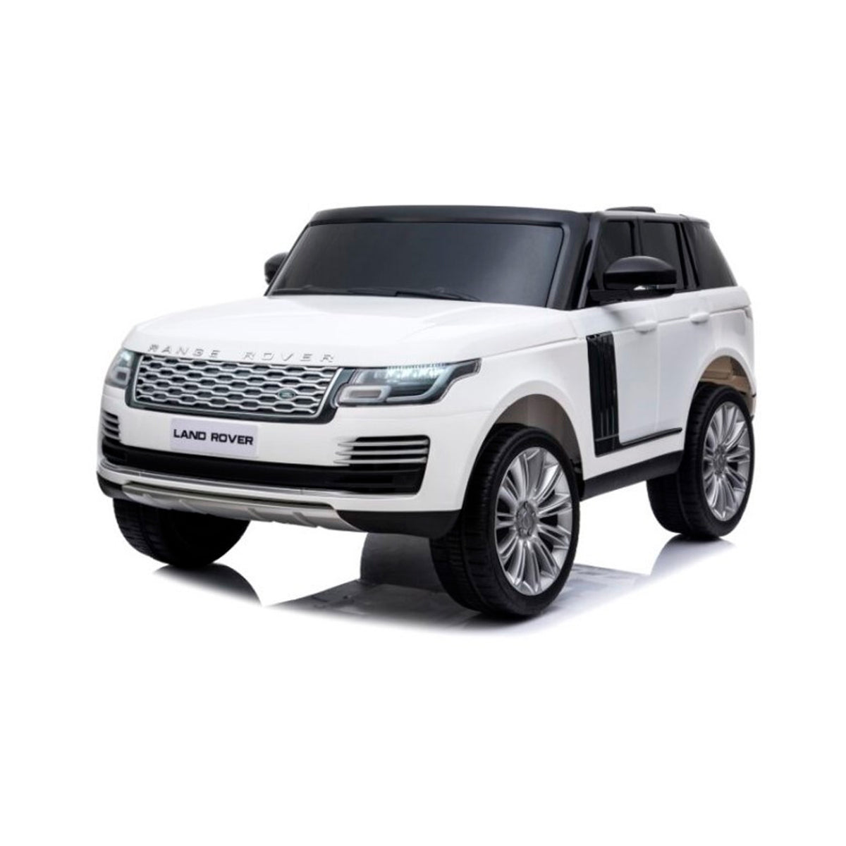 Carro Elétrico Land Rover Branco 24V Controle Remoto