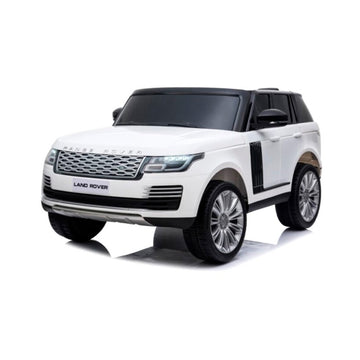 Carro Elétrico Land Rover Branco 24V Controle Remoto