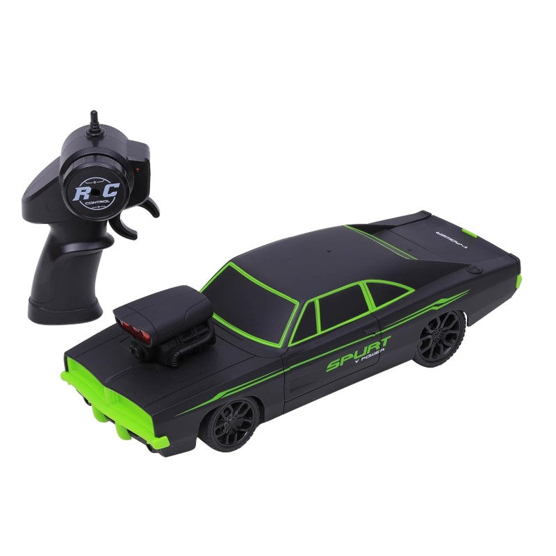 Carrinho Controle Remoto Muscle Car Verde - Zippy
