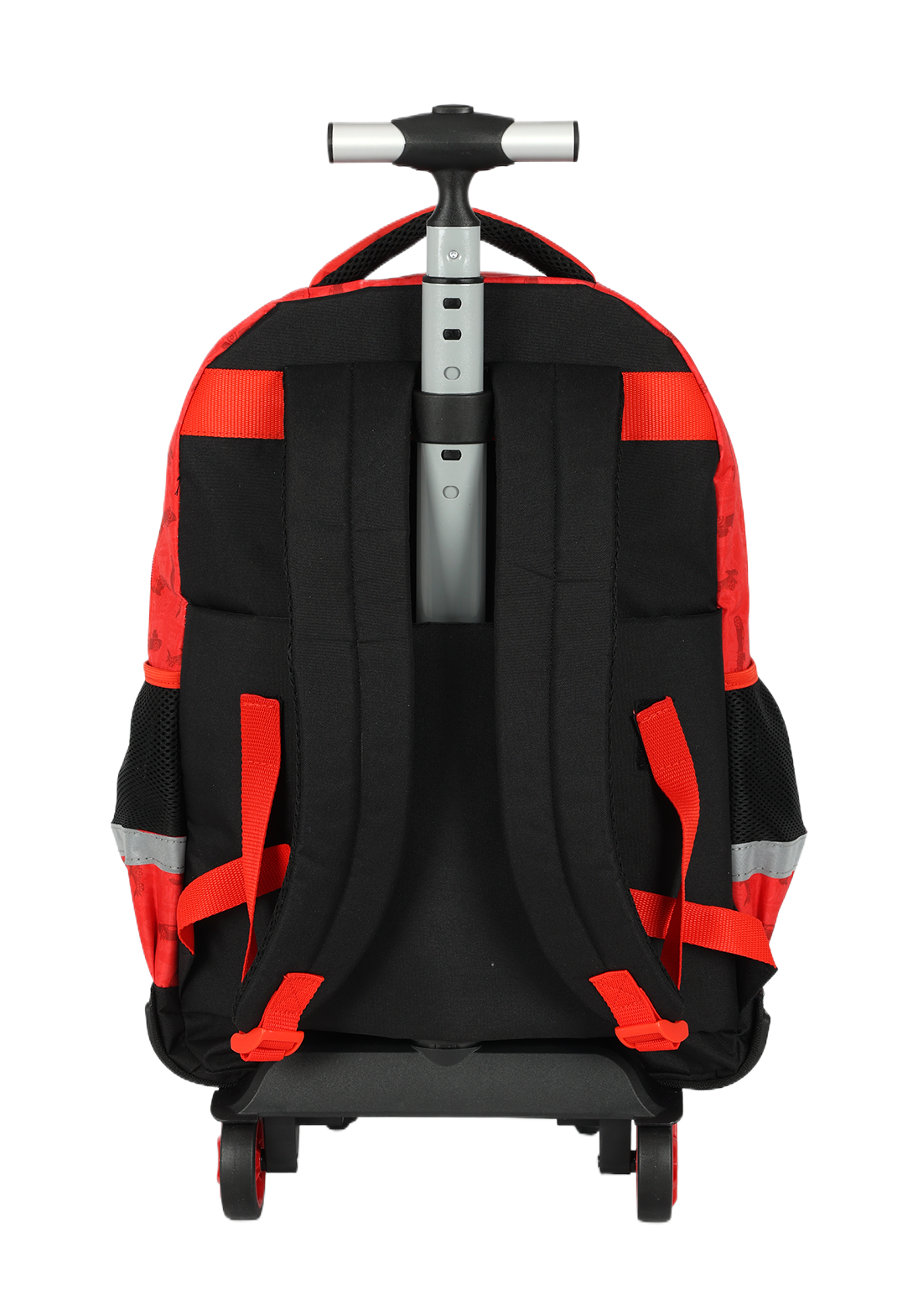 Mochila Hot Wheels Vermelha com Rodinhas