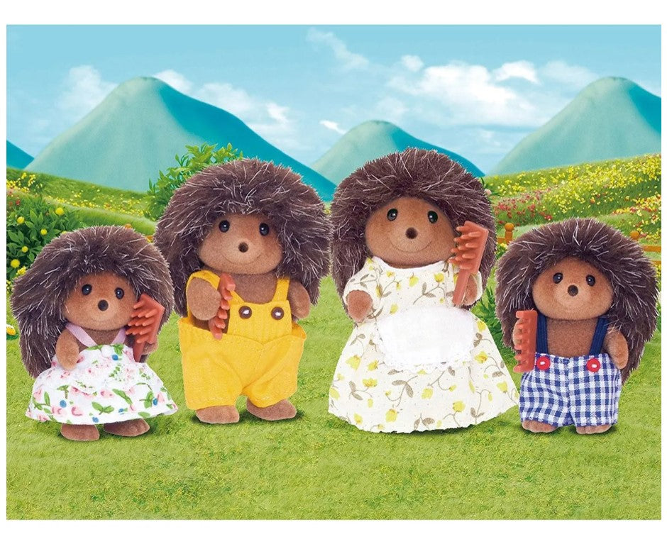 Sylvanian Families - Familia Dos Porcos Espinhos