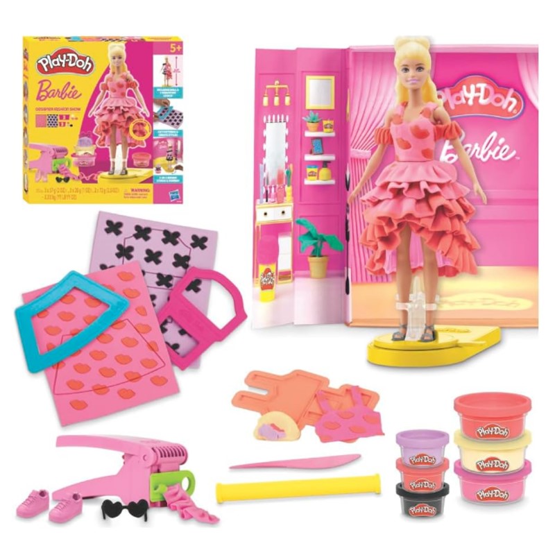 Massinha Play Doh Barbie Desfile de Moda - Hasbro