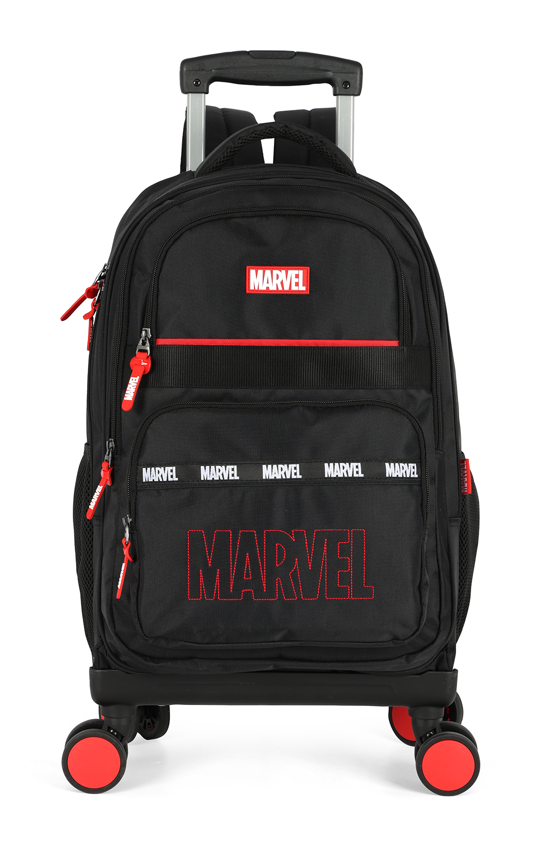 Mochila de Rodinhas Preta Luxcel Marvel