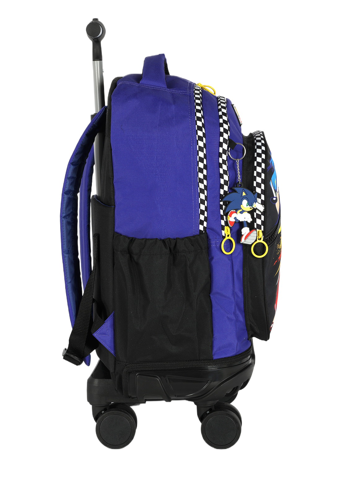 Kit Escolar Mochila Lancheira Estojo Sonic The Hedgehog Oficial Luxcel