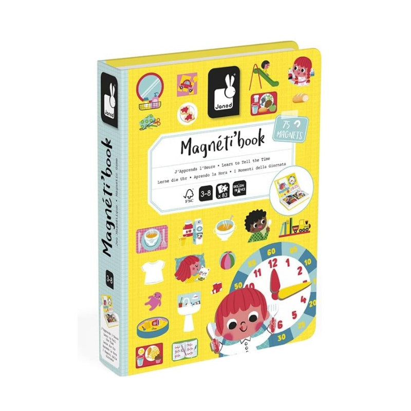Livro Magnético Aprenda as Horas com 83 Peças - Maped