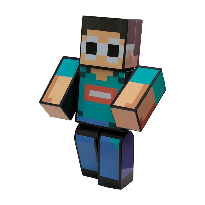 Boneco Streamers George 25CM Minecraft - Algazarra