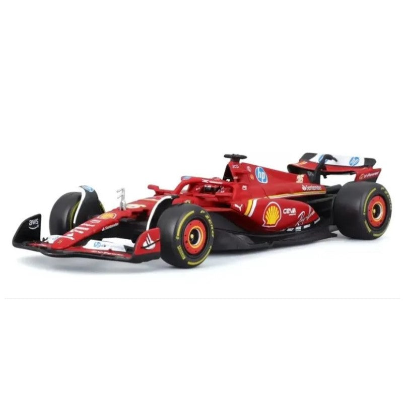 BBURAGO F1 ミニカー 1/18 フェラーリ SF-24 Ferrari F1 SF24 Bburago Charles Leclerc - CALIFORNIA TOY – Brink