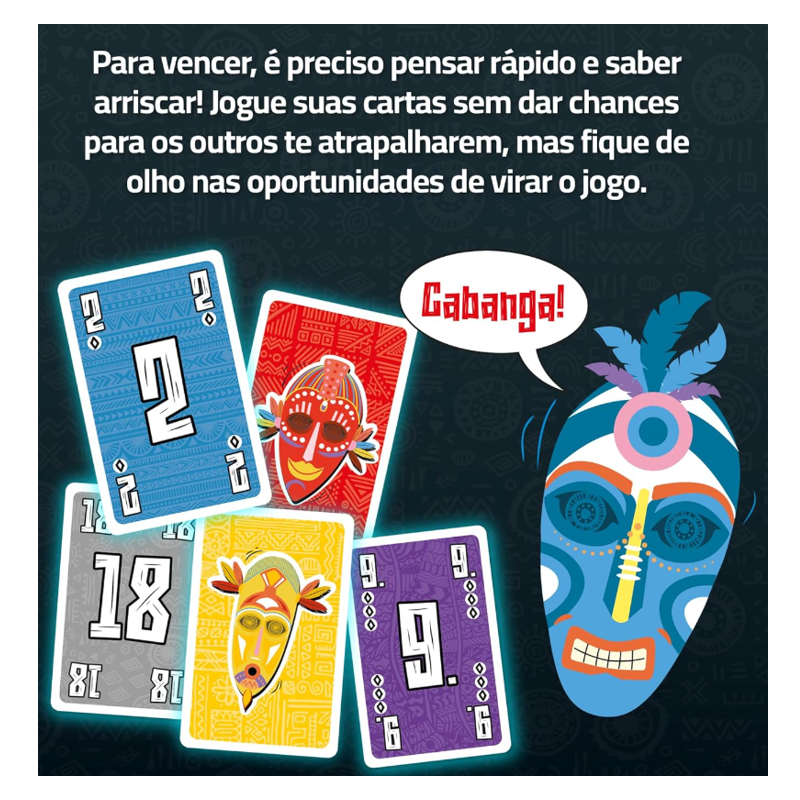 Jogo de Cartas Cabanga! - Papergames