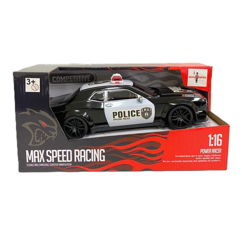 Brinquedo Carro de Polícia com Fricção 1:16 - Brink Center