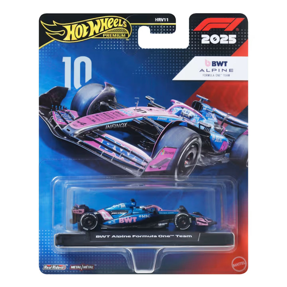 Hot Wheels Premium F1 BWT Alpine Pierre Gasly 2025