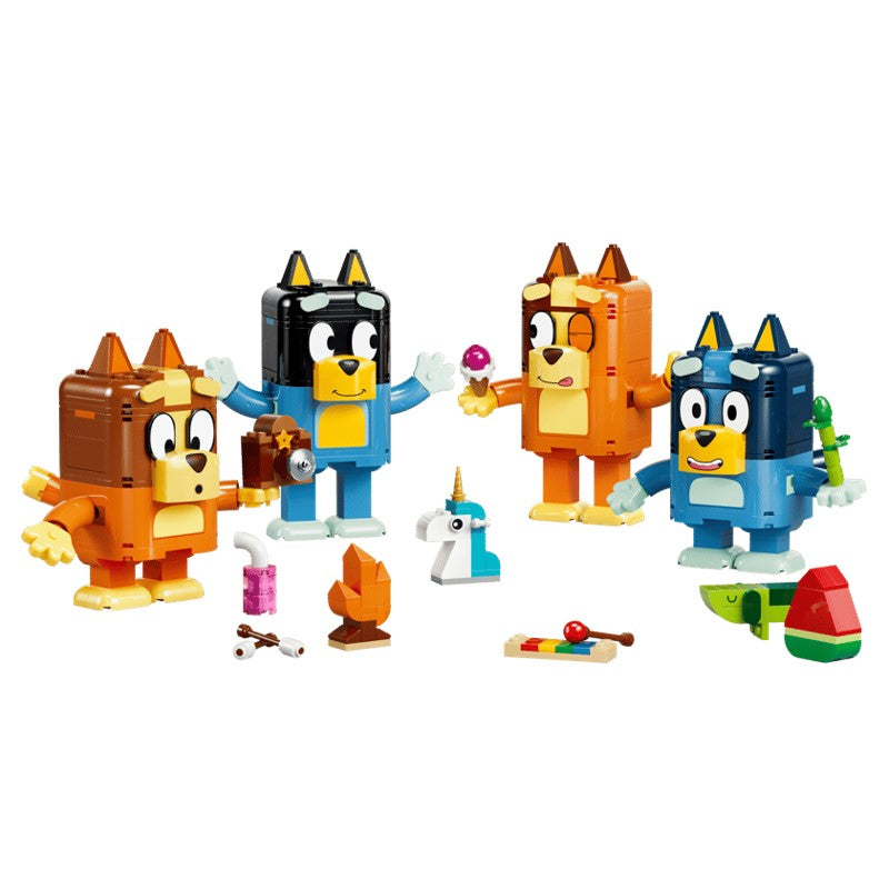 Lego Família Bluey Feita de Blocos de Montar - 11217