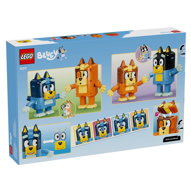 Lego Família Bluey Feita de Blocos de Montar - 11217