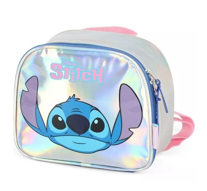 Lancheira Térmica Disney Stitch Infantil Holográfica Luxcel