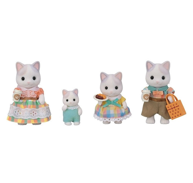 Sylvanian Families Família dos Gatos de Leite - Epoch
