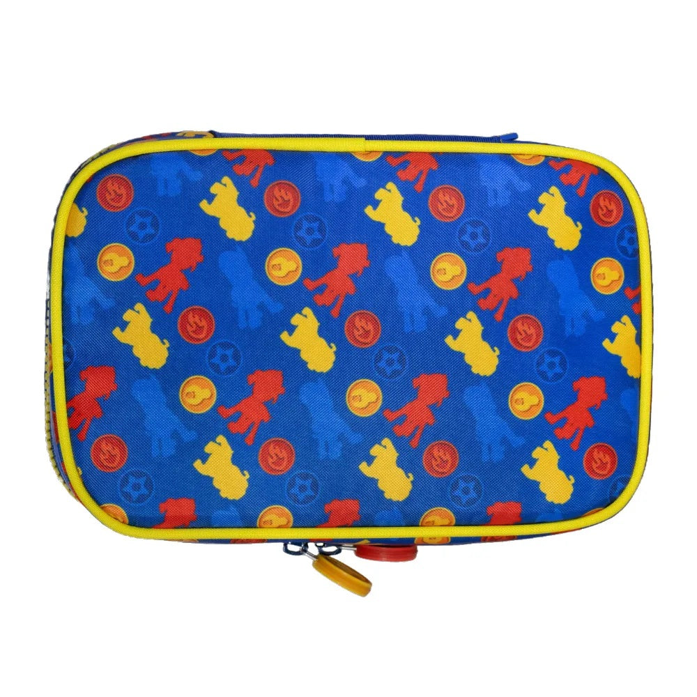 Kit Mochila De Costas Infantil Patrulha Canina Xeryus 3D Lancheira Térmica Estojo Escola