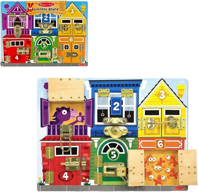 Brinquedo Porta e Trava de Madeira Melissa e Doug - Sunny