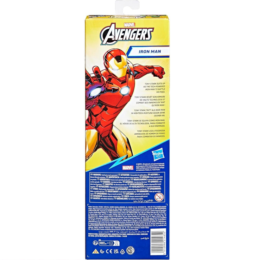 Boneco Articulado Iron Man Titan Hero 30cm - Hasbro