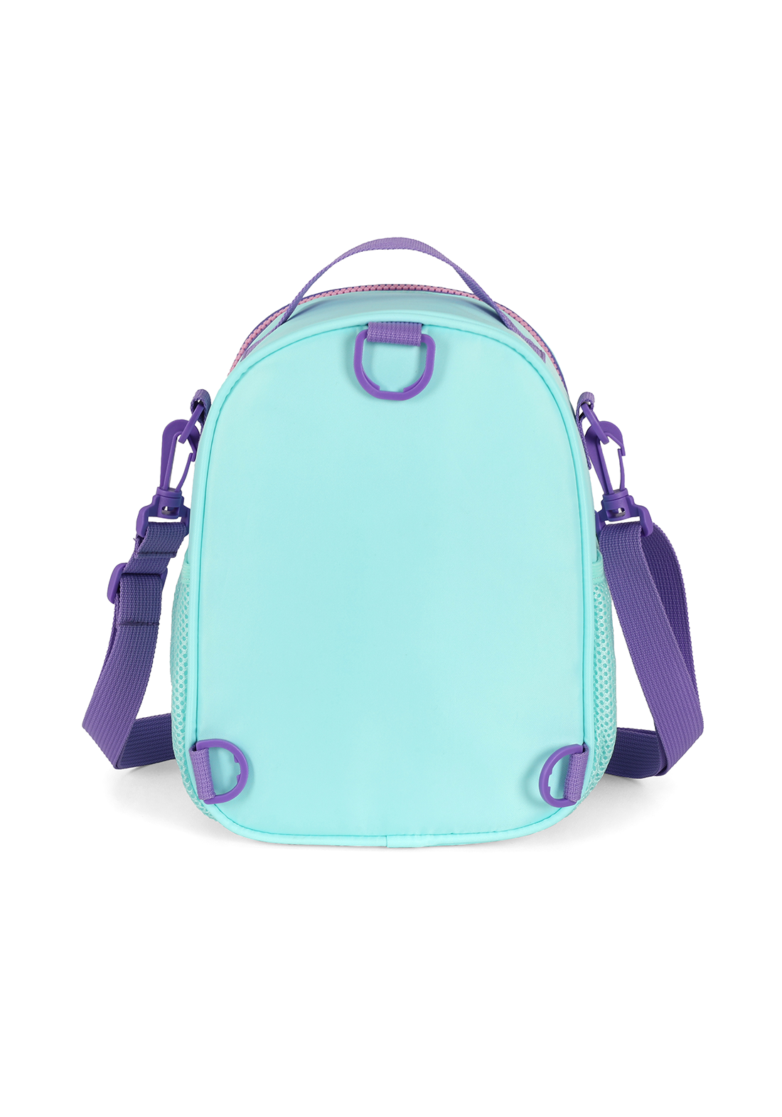 Lancheira Térmica Stitch Disney Luxcel | Turquesa e Roxo | Ohana | Alça de Costas