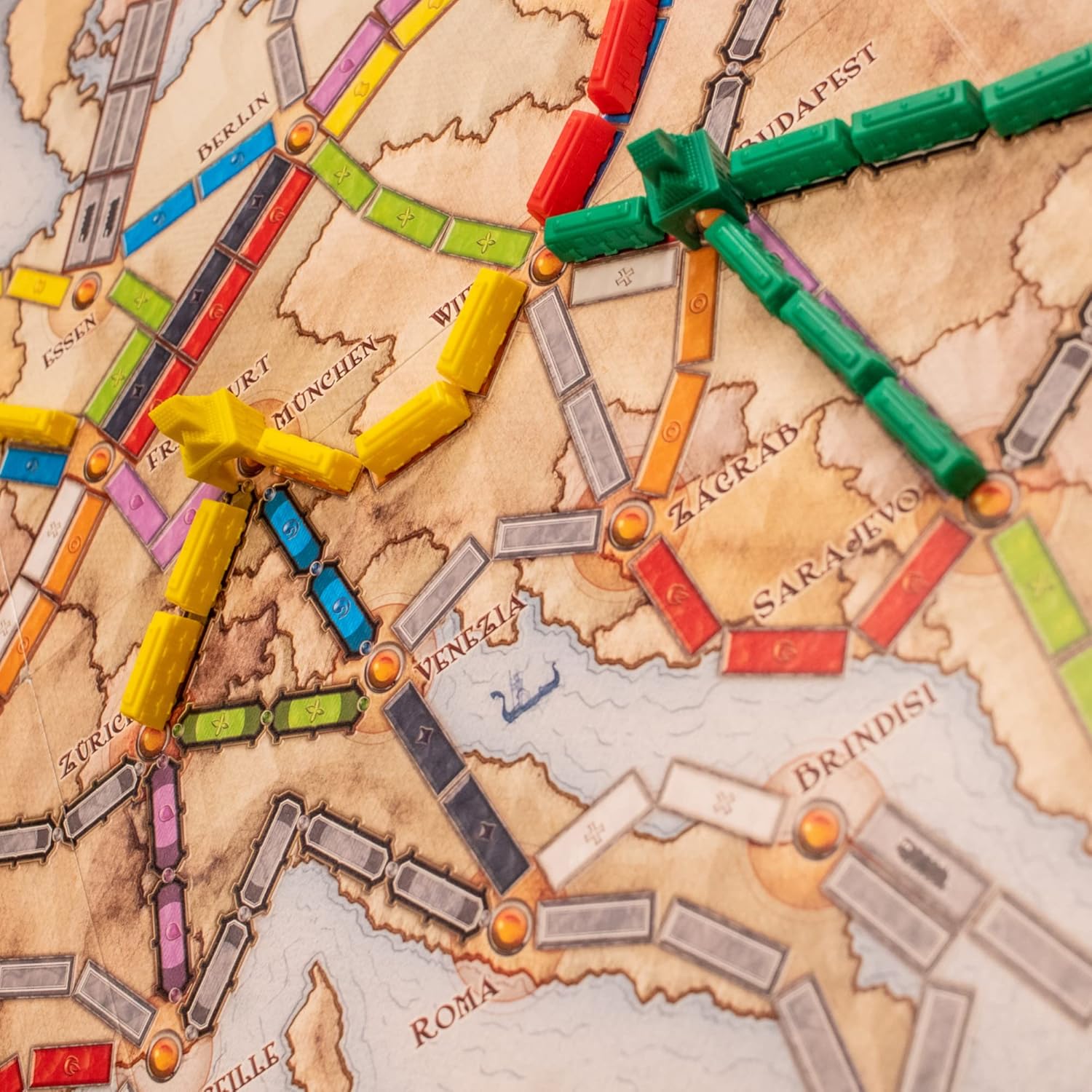 Jogo de Tabuleiro Ticket to Ride Europa - Galápagos