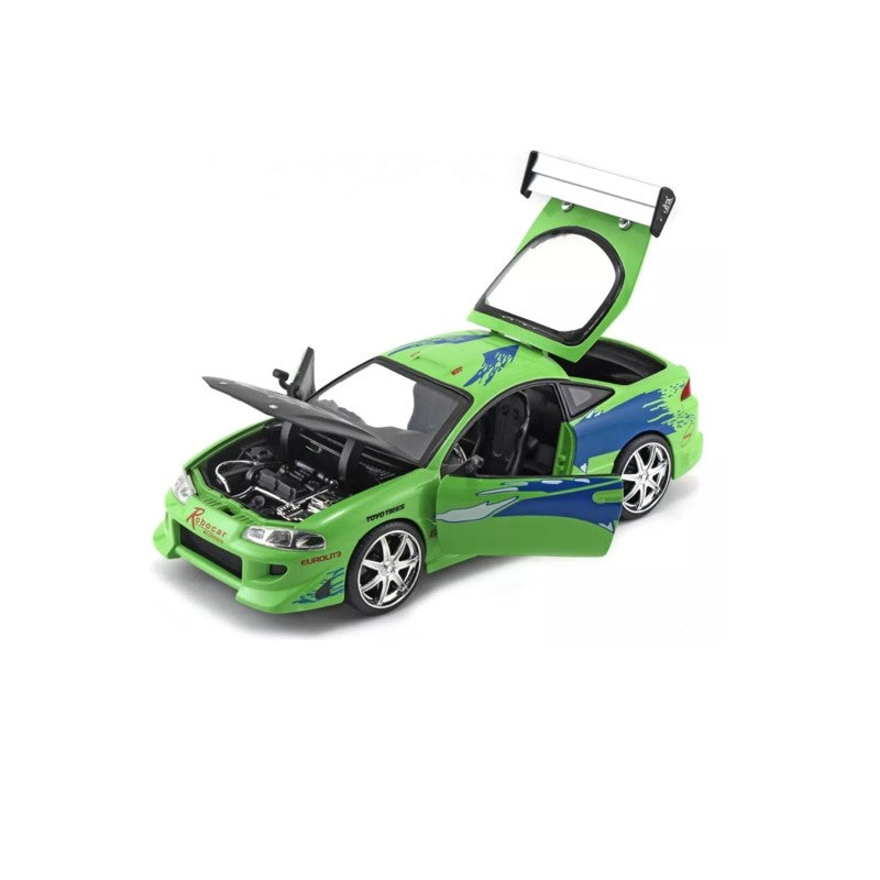 Miniatura Mitsubishi Eclipse Brian Velozes e Furiosos - Jada